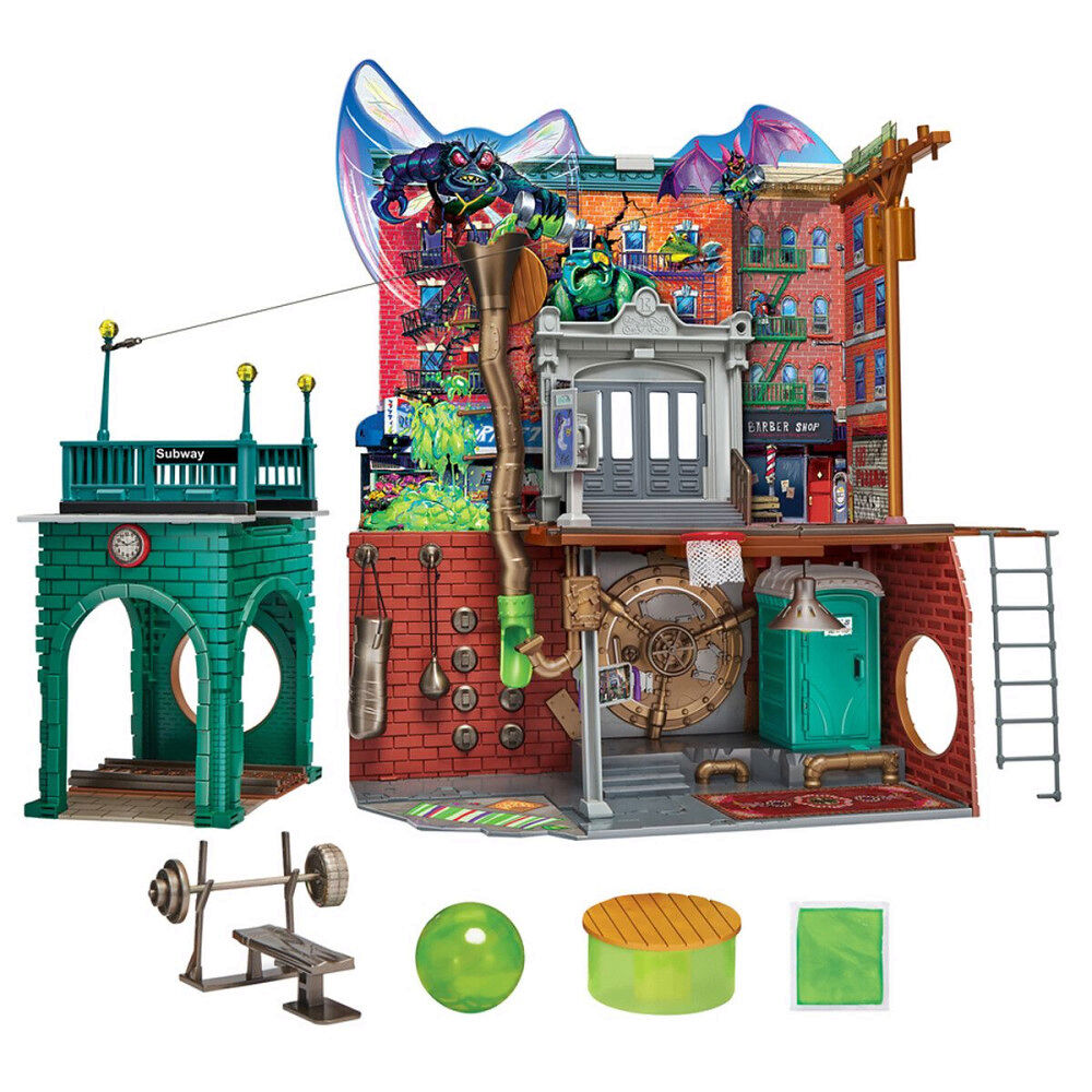 Teenage Mutant Ninja Turtles Turtles Mutant Mayhem - Large Playset Sewer Lair Dlx (46-83478)