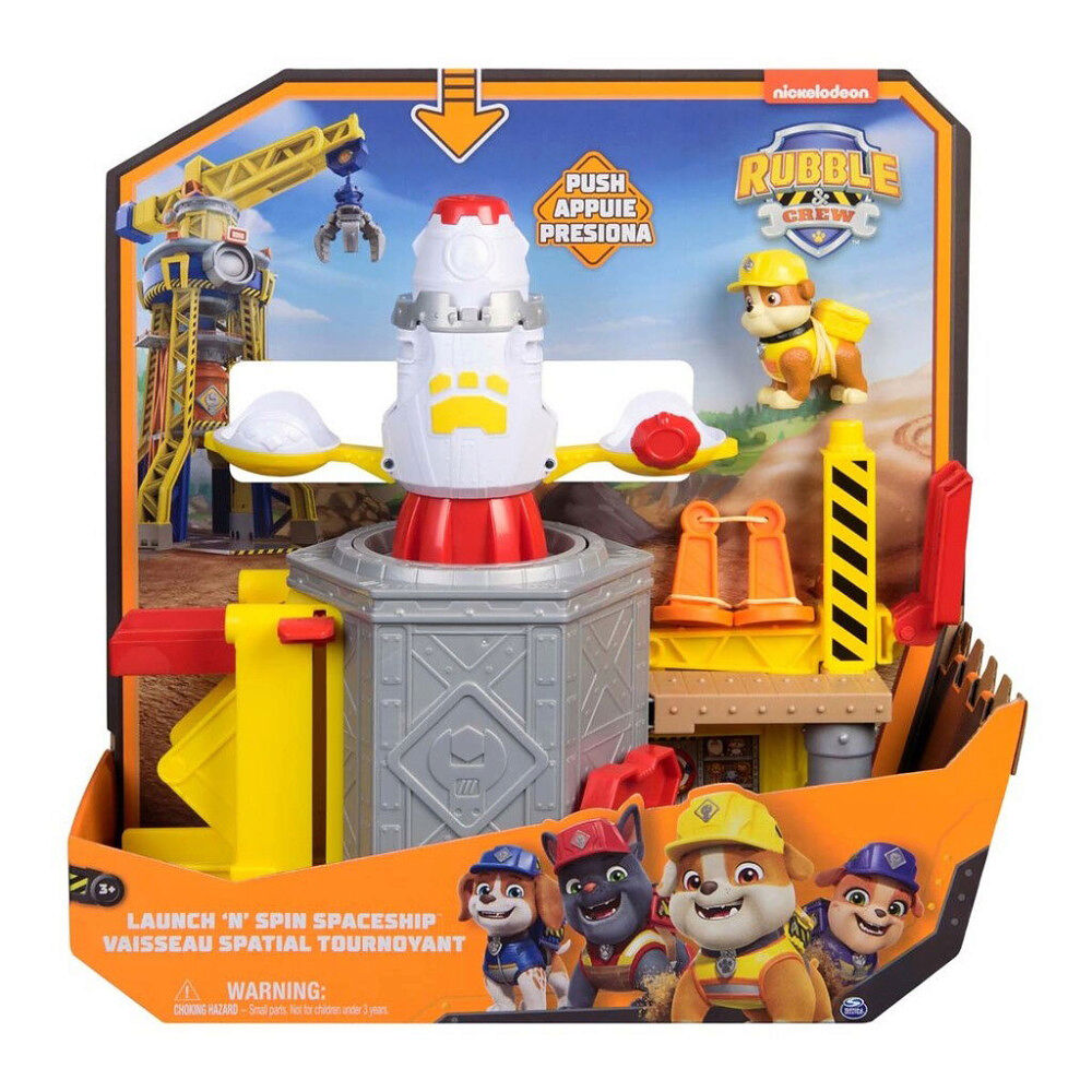 Rubble & Crew Rubble & Crew - Launch N Spin Spaceship - (6071624)