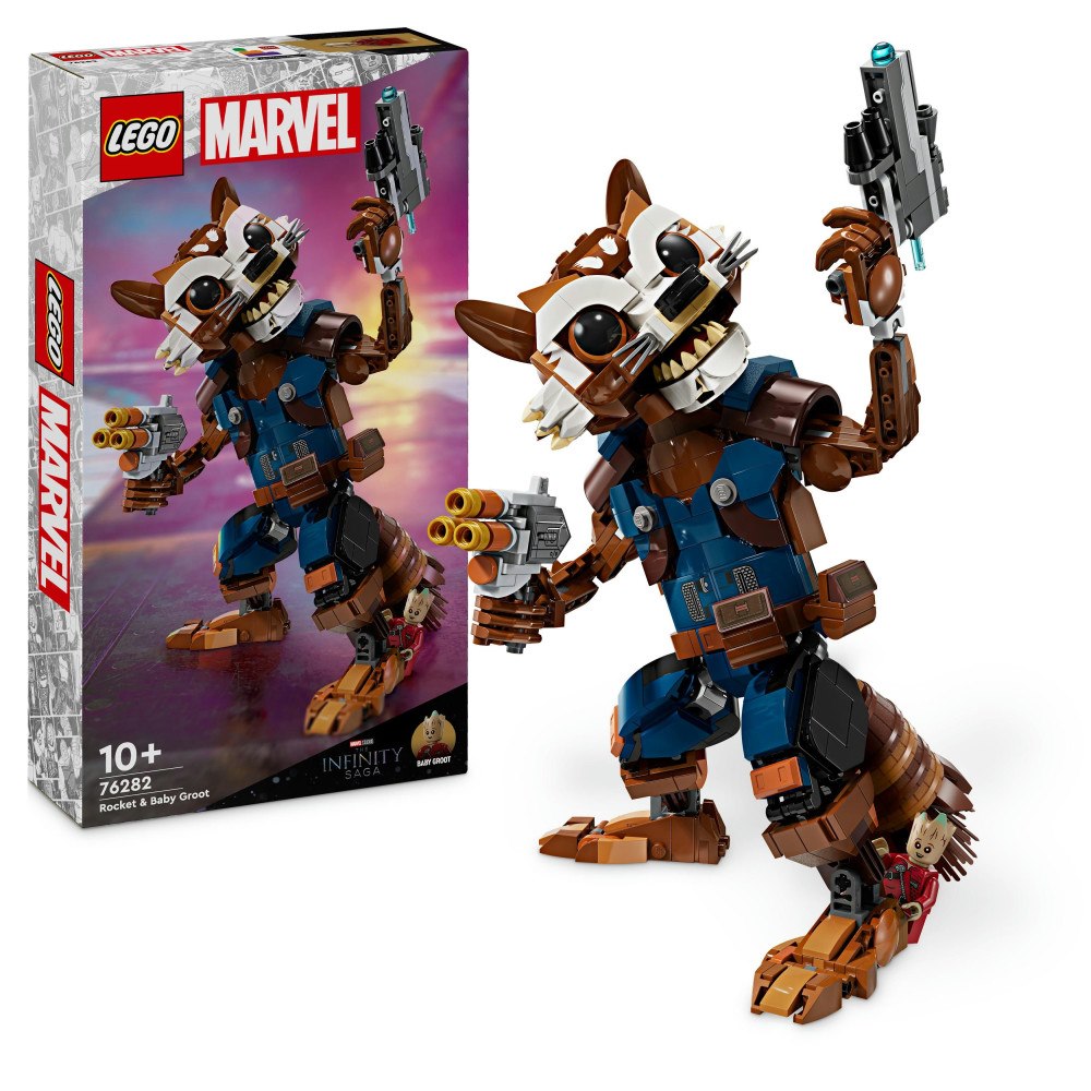 LEGO LEGO Super Heroes - Rocket & Baby Groot (76282)