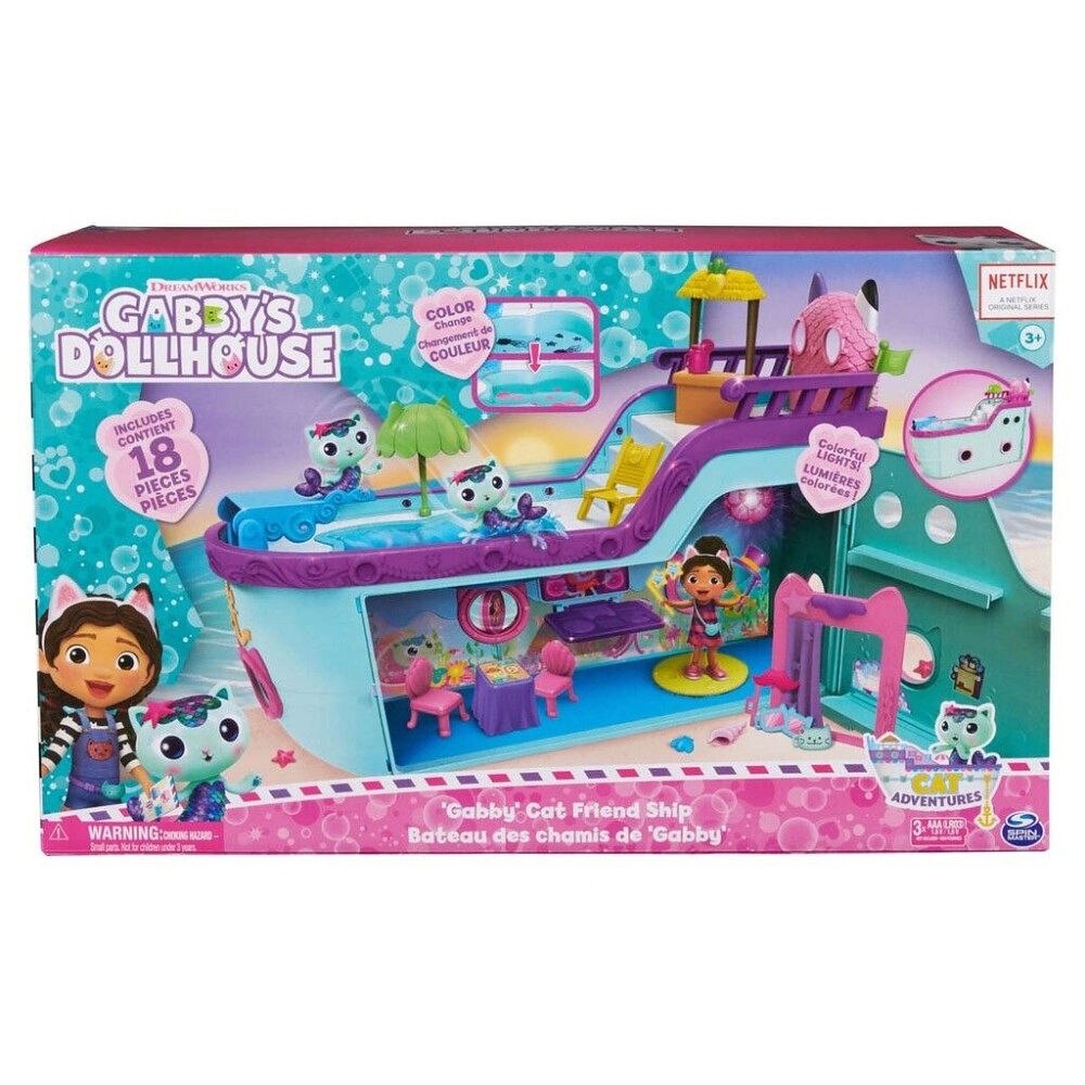 Gabby's Dollhouse Gabby's Dollhouse - Cat-Tastic Cruise Ship (6066583)