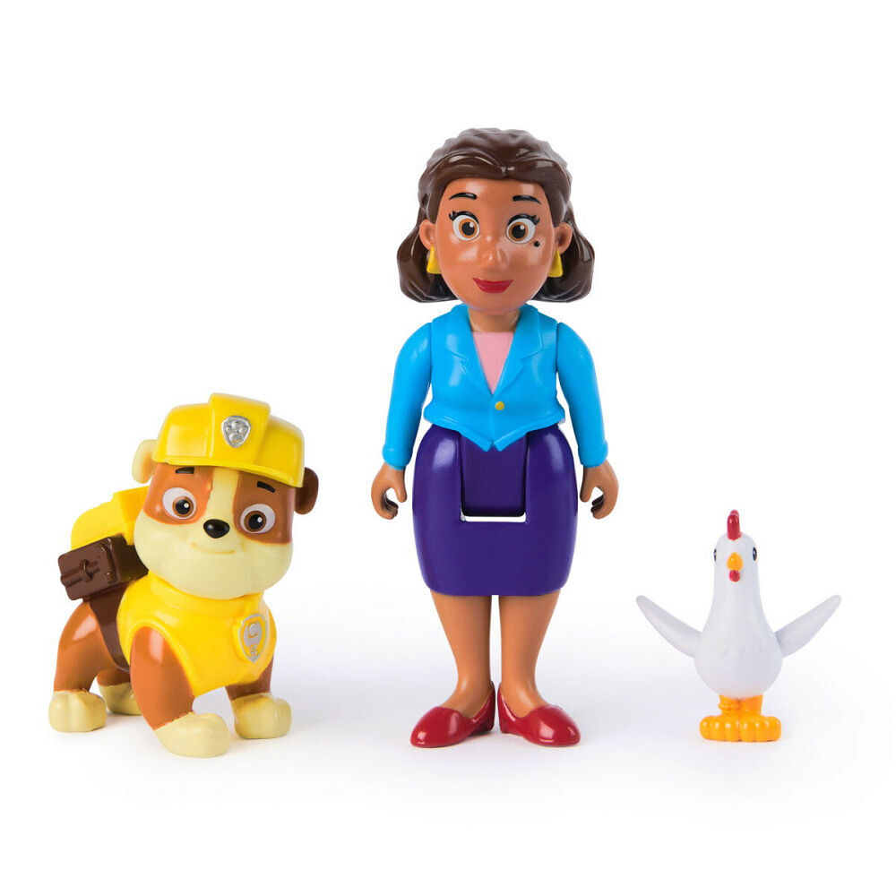 Paw Patrol Paw Patrol - Hero Pup - Mayor Goodway & Rubble (6070749)