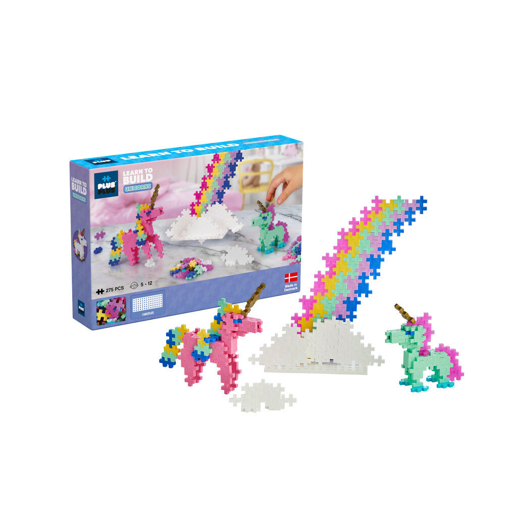 PLUS PLUS Plus-Plus - Learn to Build Unicorns - (3908)