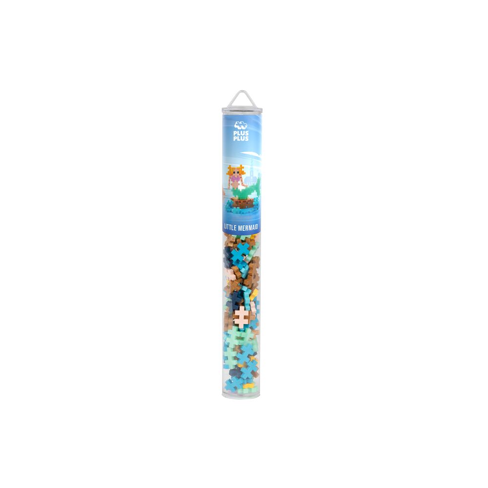 PLUS PLUS Plus-Plus - Little Mermaid / 100 pcs Tube (4313)