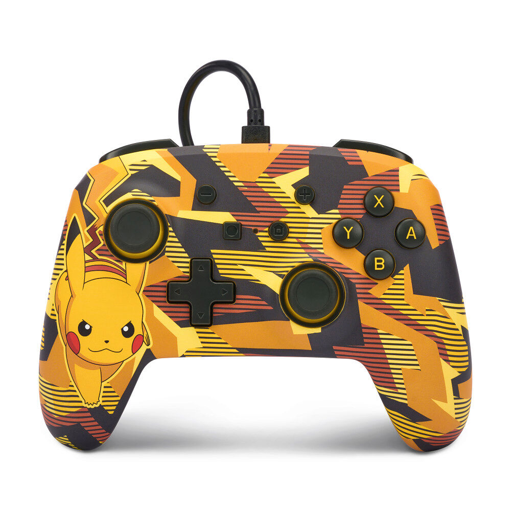 PowerA PowerA Enhanced Wired Controller - Nintendo Switch - Camo Storm Pikachu