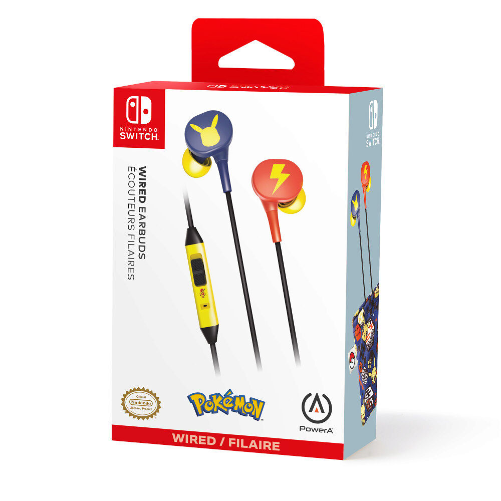 PowerA PowerA NSW Wired Earbuds - Pokémon Pikachu Blossom