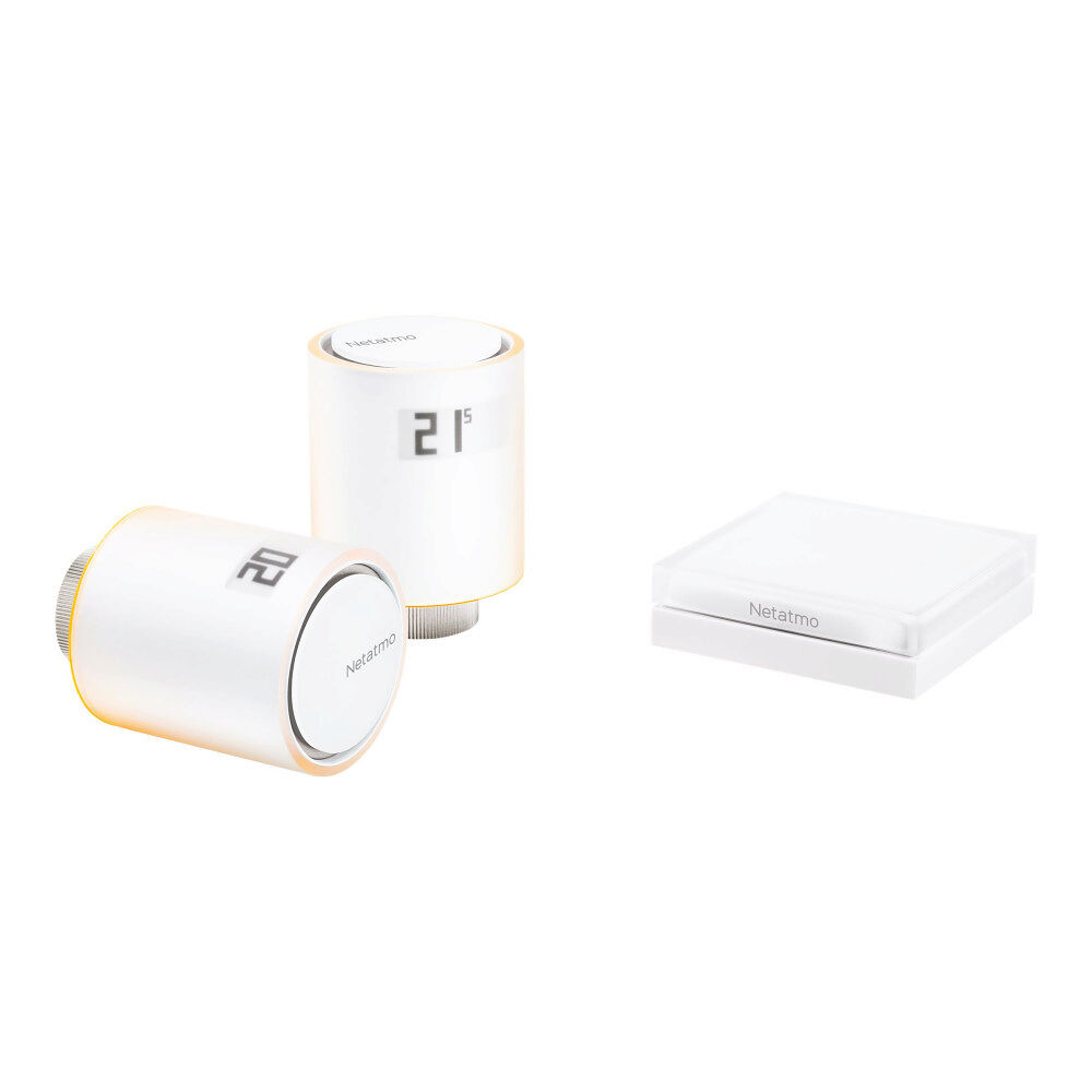 Netatmo Netatmo Smart Radiator Valves - Starter Pack - vattenventil - 802.11b/g/n