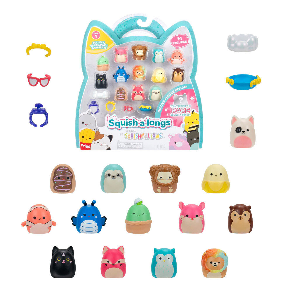 Squishalongs Squishalongs - 2,5 cm 14 Pack (2420129)