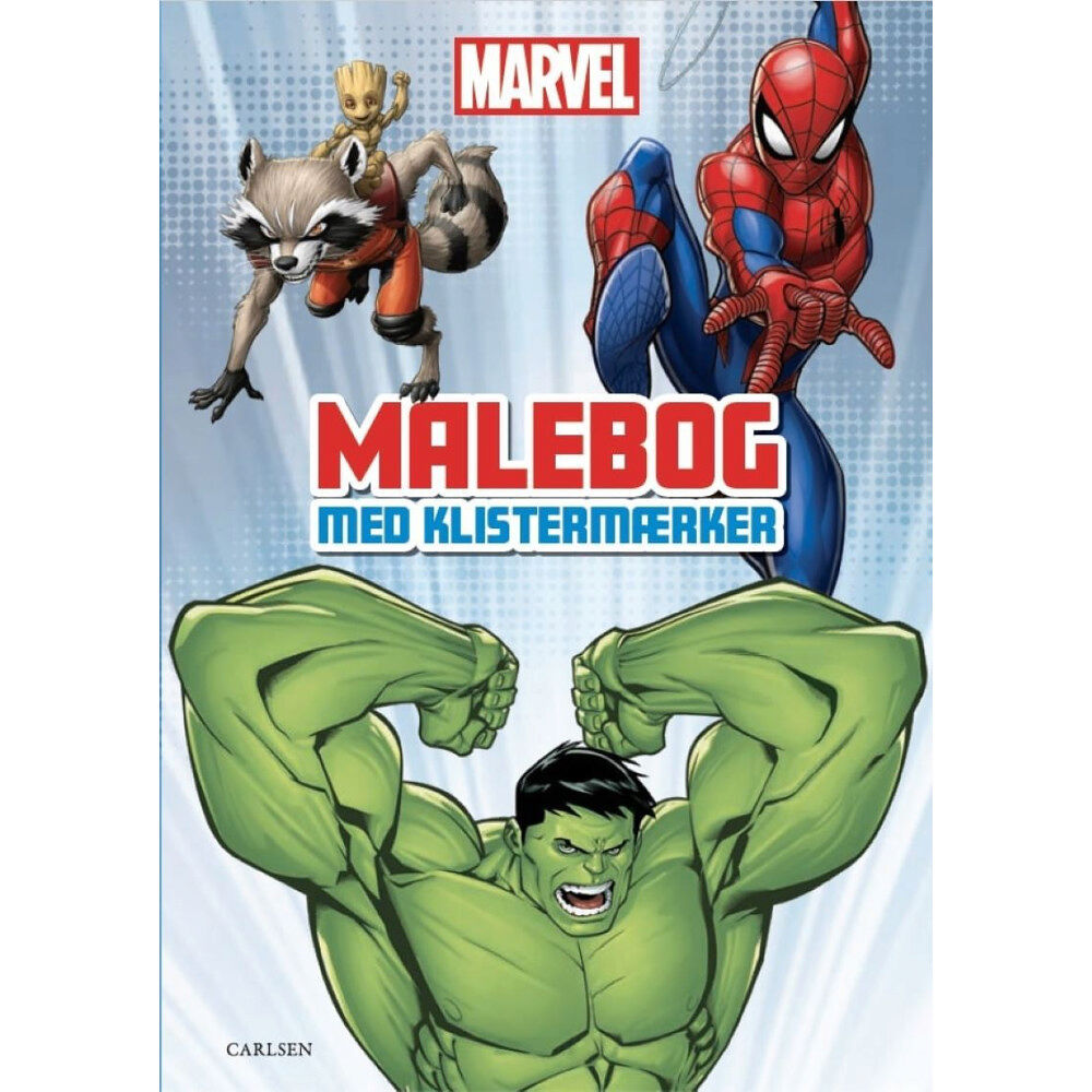 Disney Carlsen - Coloring Book with stickers - Marvel