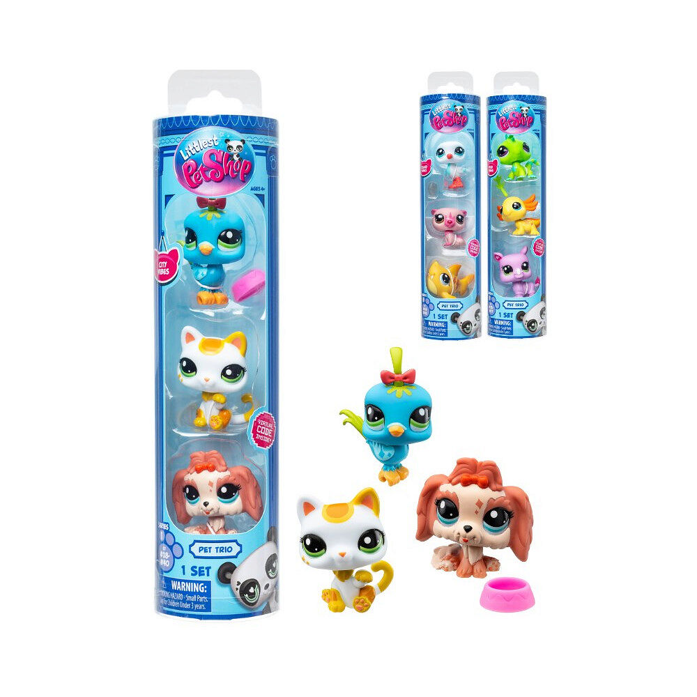 Littlest Pet Shop Littlest Pet Shop - Pet trio in tube - Assorted  (00550)