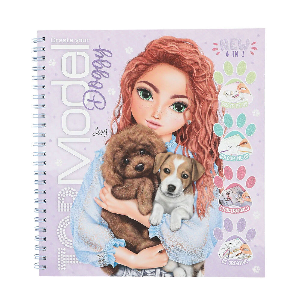 TOPModel TOPModel - Doggy Colouring Book ( 0413218 )
