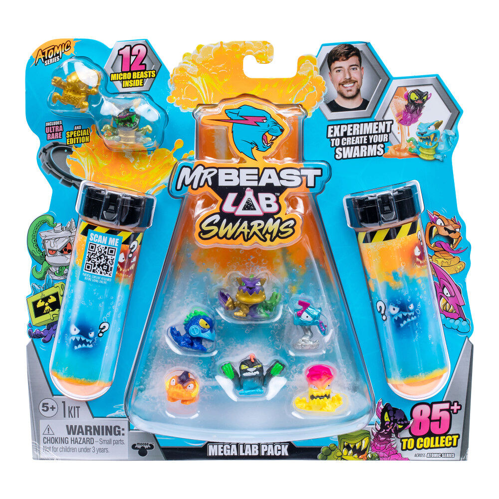 MR. BEAST LAB MR. BEAST LAB - MrBeast Lab Swarms Mega Lab 12 pack. Series 2 - (20389)