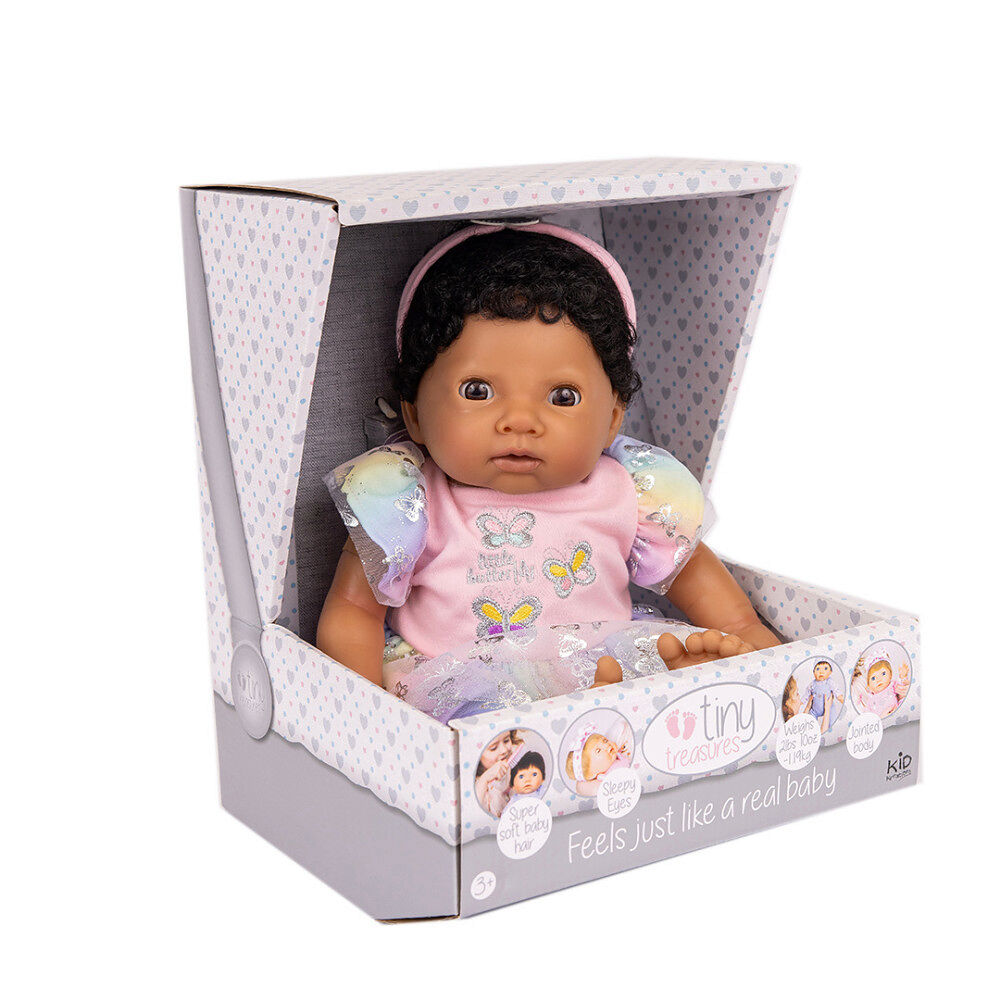 Tiny Treasure Tiny Treasure - Ethnic Doll Butterfly Rainbow Dress - (30633)