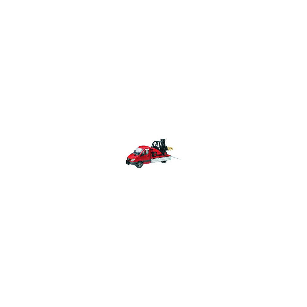 Bruder BRUDER Professional series - Linde fork lift H30D with 2 pallets
