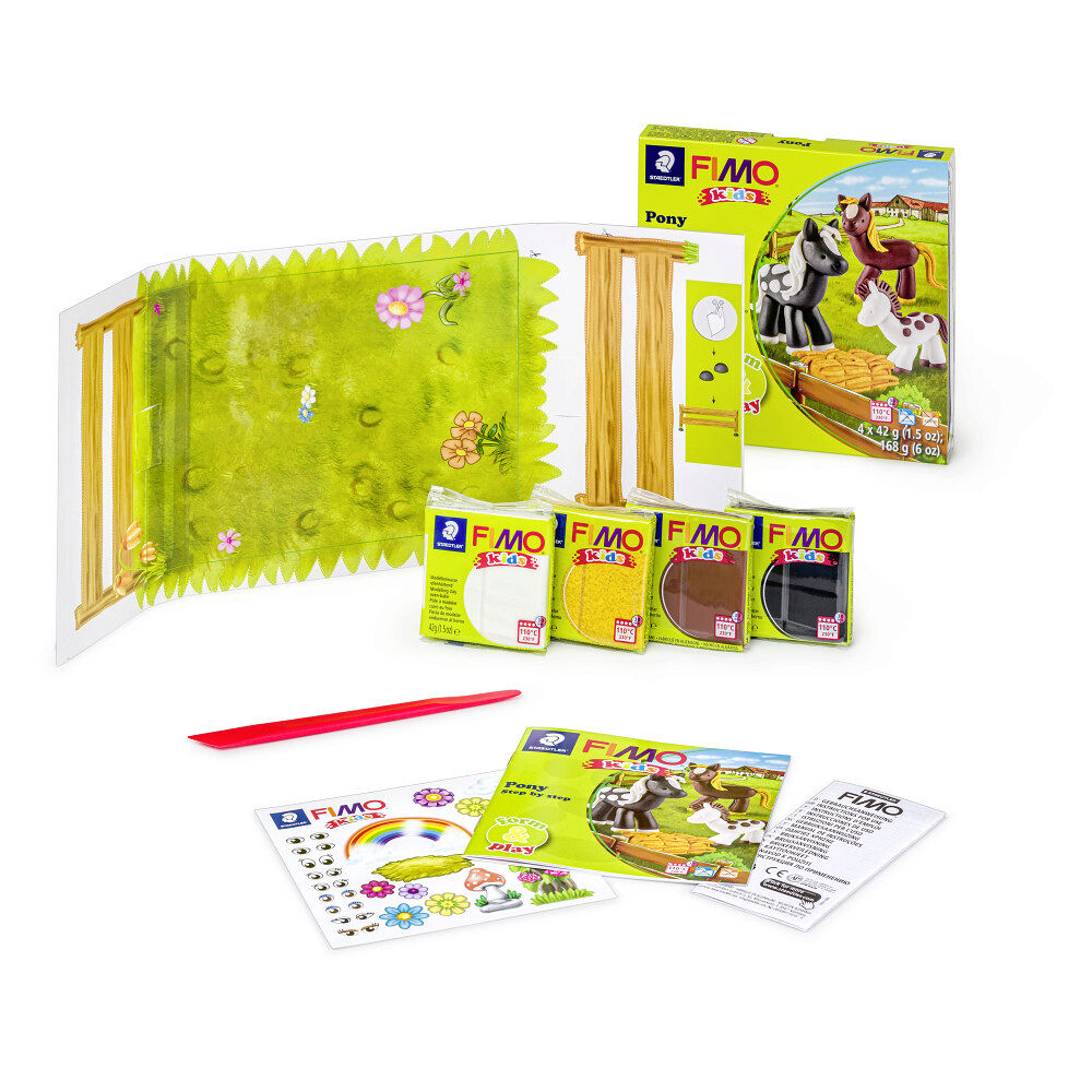 Fimo FIMO - Kids Form & Play Set - Pony (8034 08 LZ)