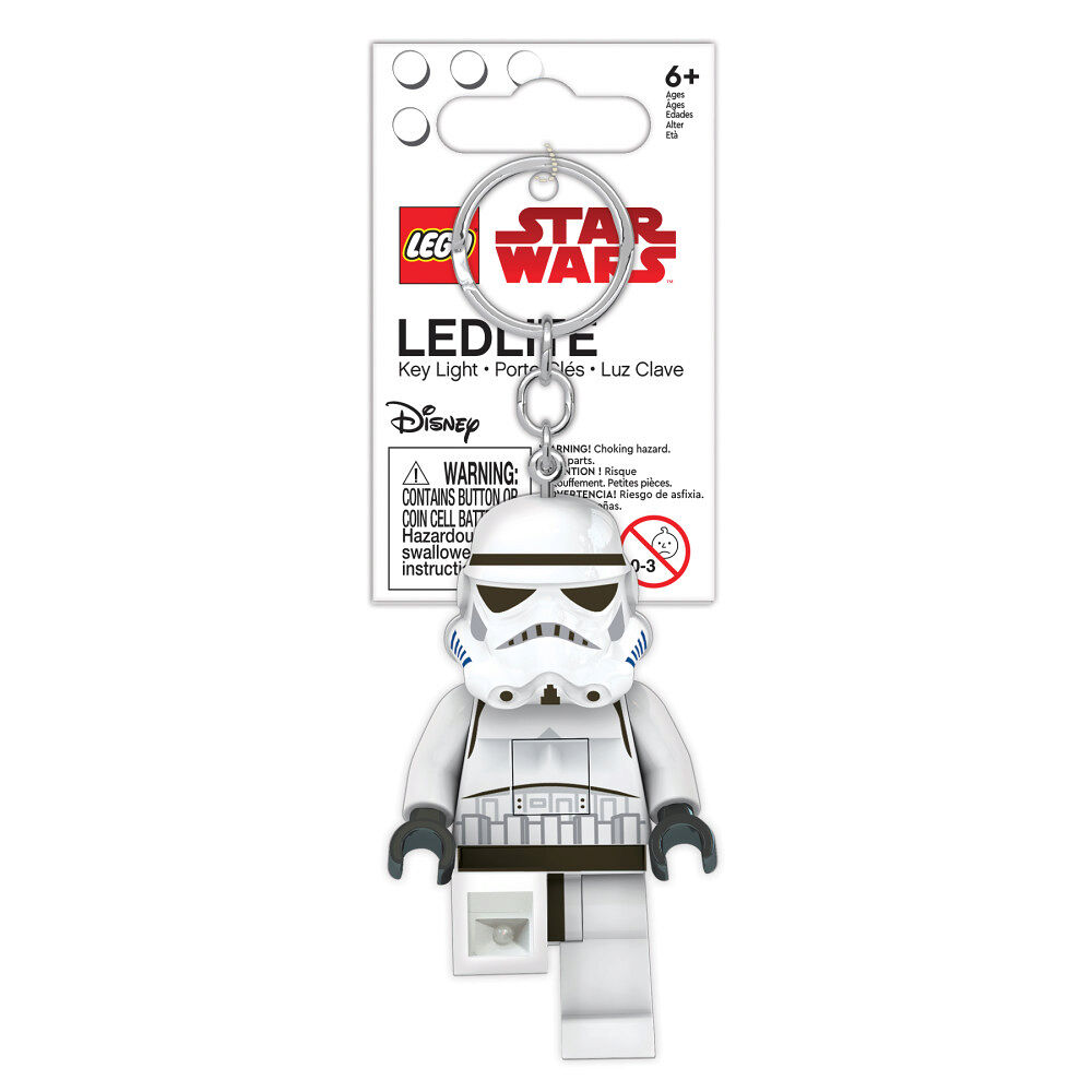 Disney LEGO - Keychain w/LED Star Wars - Stormtrooper (4005036-LGL-KE12H)