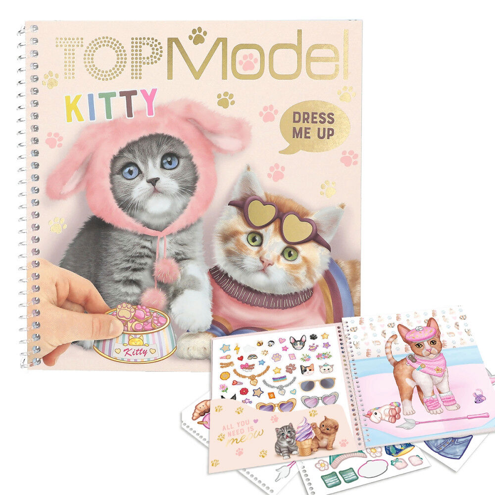 TOPModel TOPModel - Dress Me Up Stickerbook KITTY (0412965)