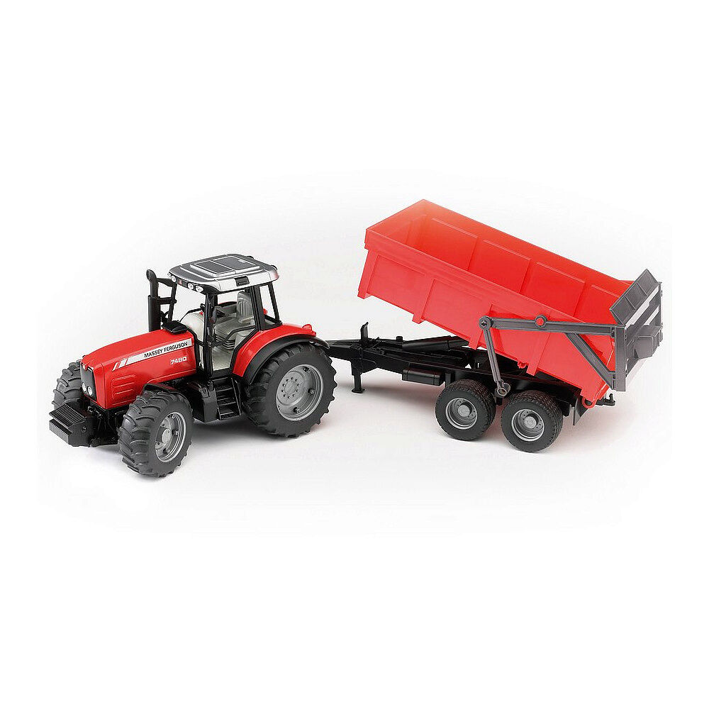 Bruder Bruder - Massey Ferguson 7480 with tipping trailer (02045)
