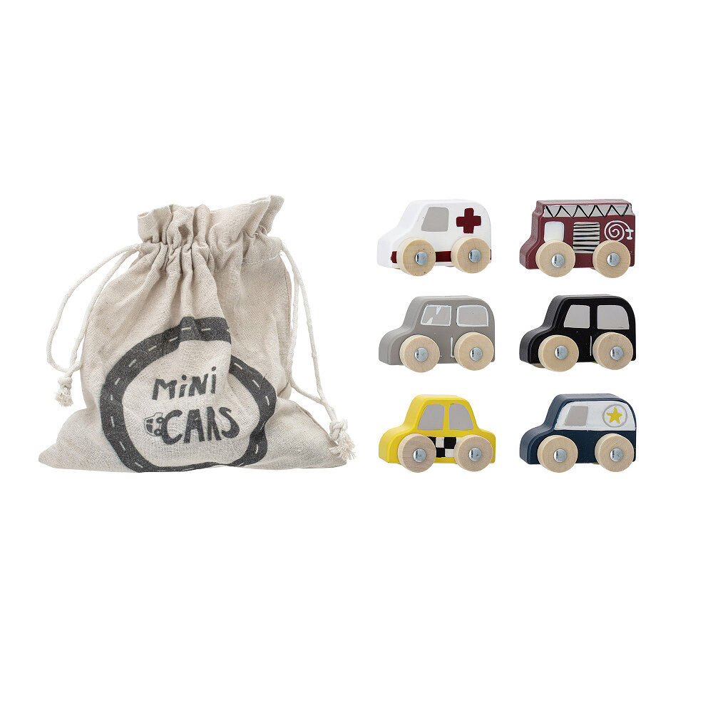 Bloomingville MINI Bloomingville MINI - Avin Toy Car, Grey, FSC®100%, MDF - (82045931)