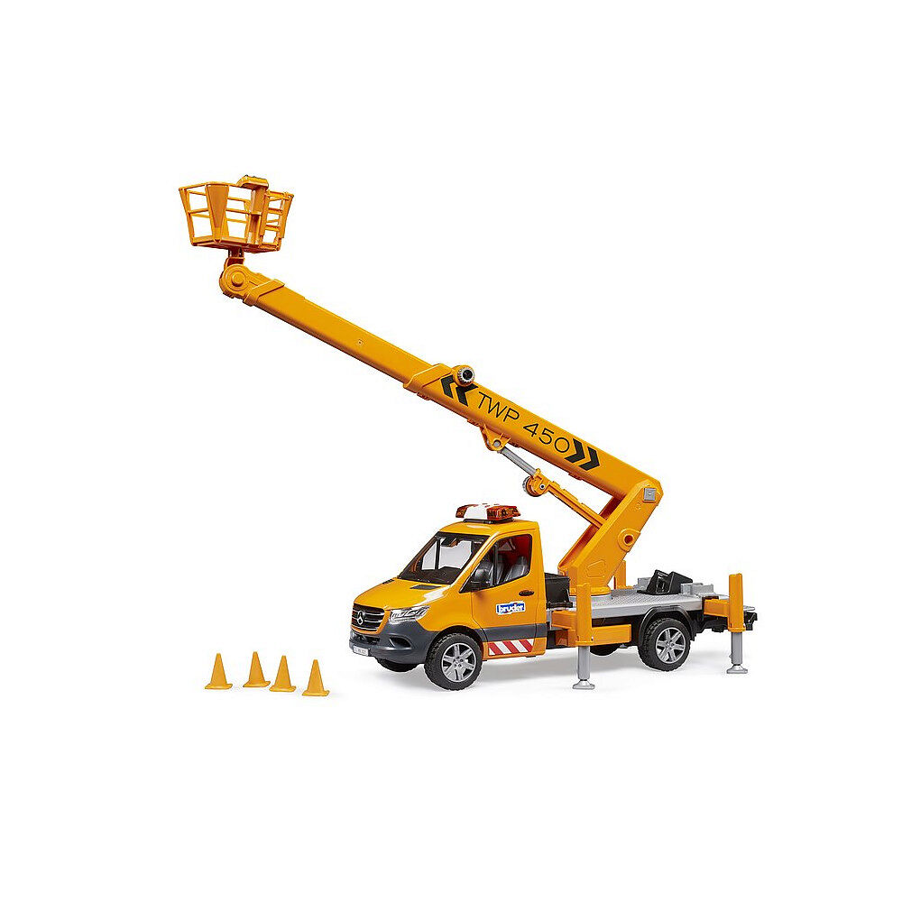 Bruder Bruder - MB Sprinter with work platform and Light + Sound Module (02679)