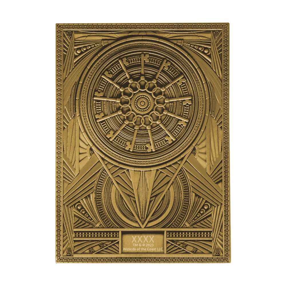 Fanatik Dungeons & Dragons Limited Edition Keys From The Golden Vault Ingot