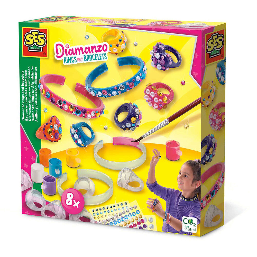 SES Creative SES Creative - Diamanzo rings and bracelets - (S14706)