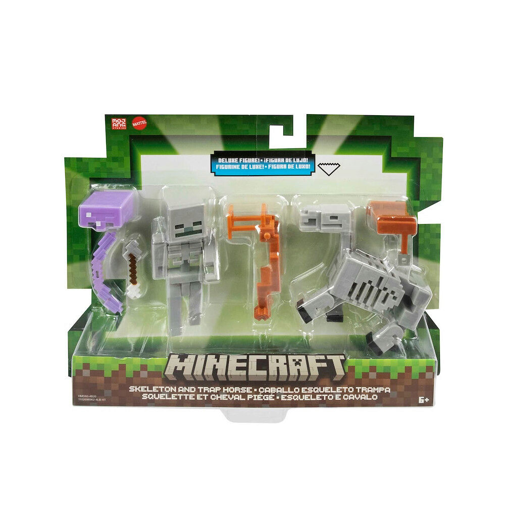 Minecraft Minecraft - Skeleton and Trap Horse (GTT53)