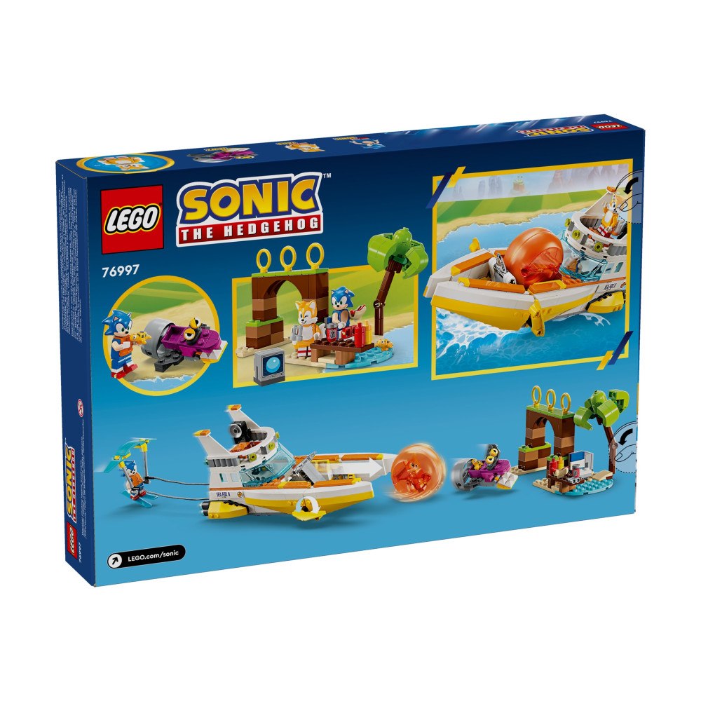 LEGO LEGO Sonic the Hedgehog 76997 - Tails' Adventure Boat - byggsats