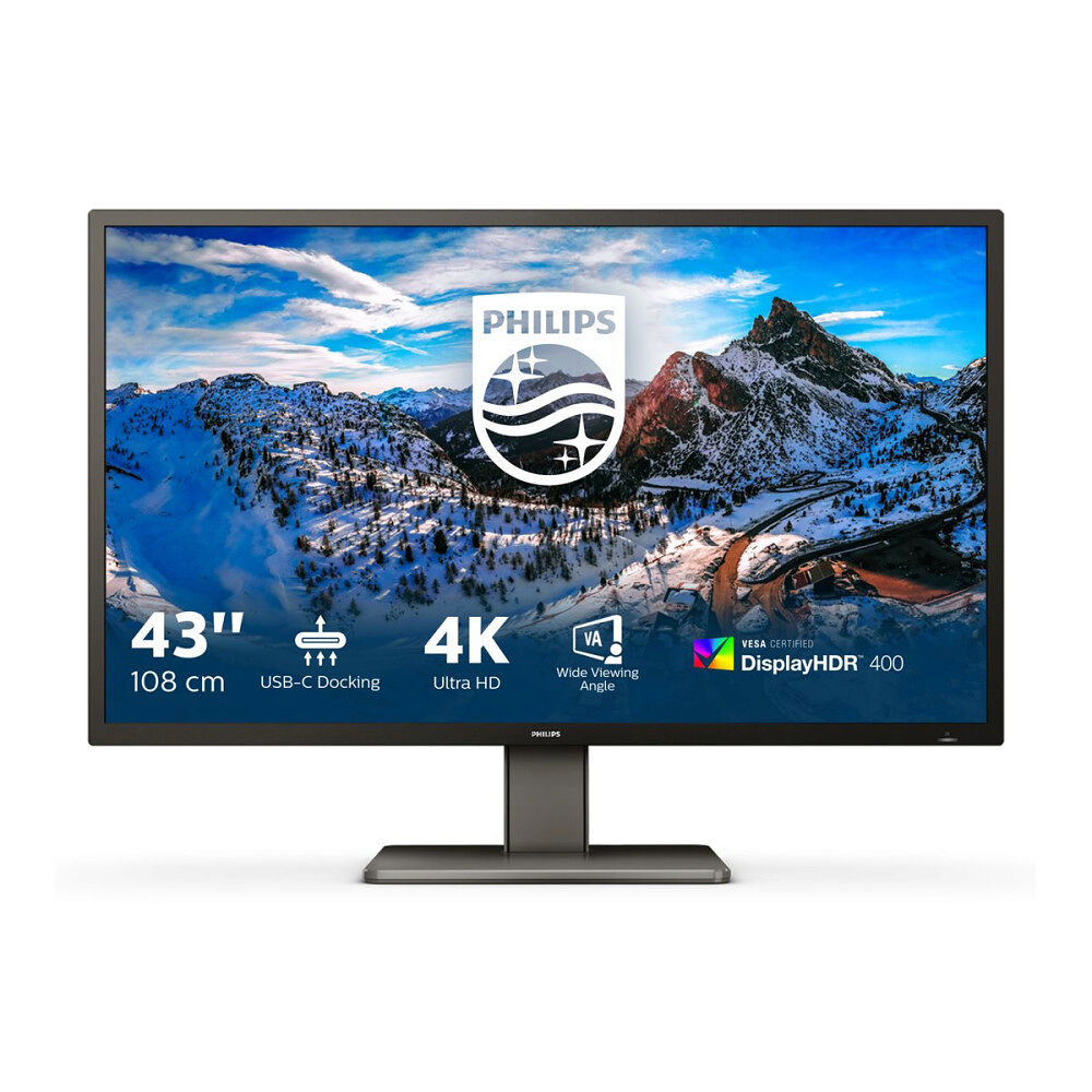 Philips Philips 439P1 - LED-skärm - 4K - 43" - HDR