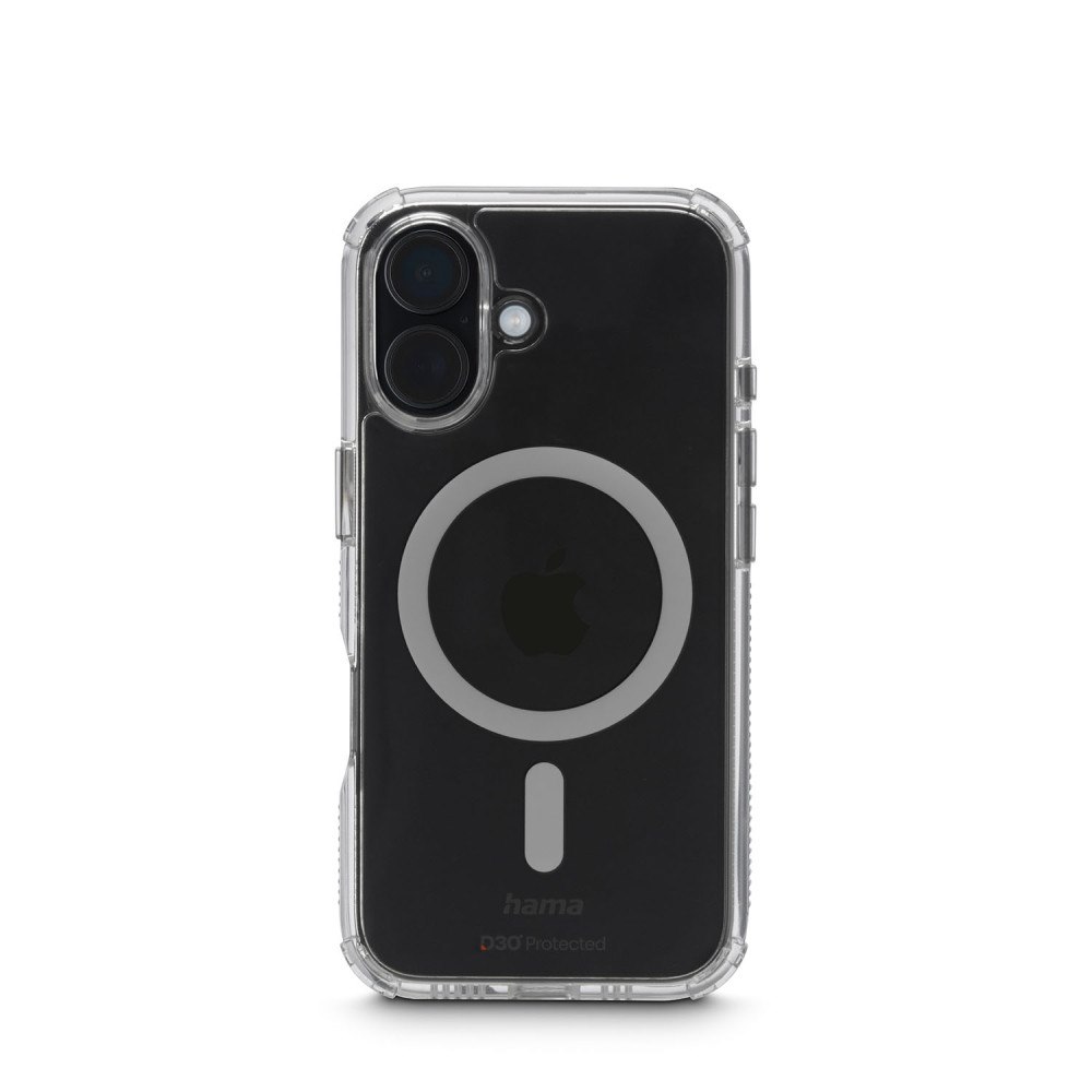 Hama Extreme Protect MagCase iPhone 16 Transparent