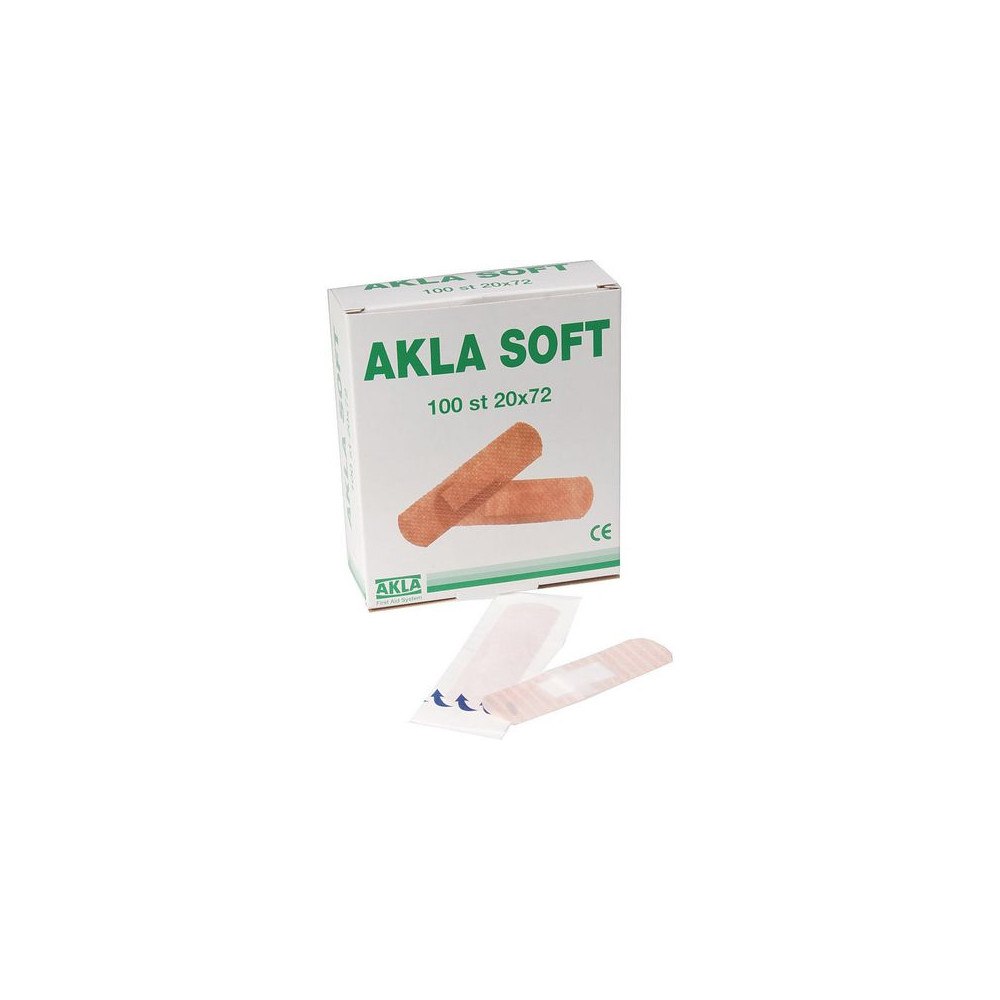 AKLA Plåster AKLA Soft NW 34x72mm 100/fp