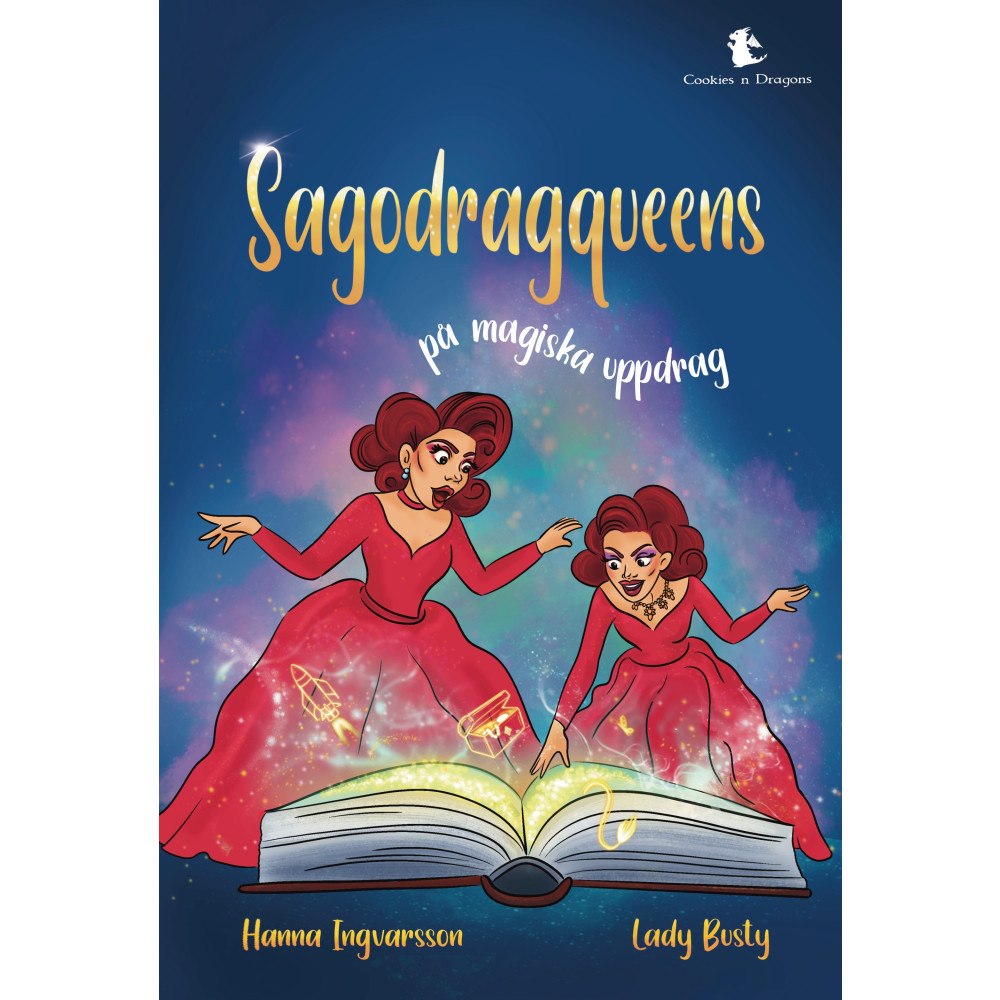 Lady Busty Sagodragqueens på magiska uppdrag (bok, kartonnage)
