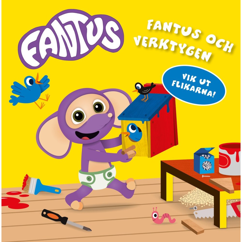 Tukan Förlag Fantus och verktygen (bok, board book)