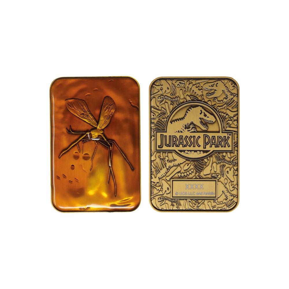 Fanatik Jurassic Park Limited Edition Mosquito in Amber Ingot