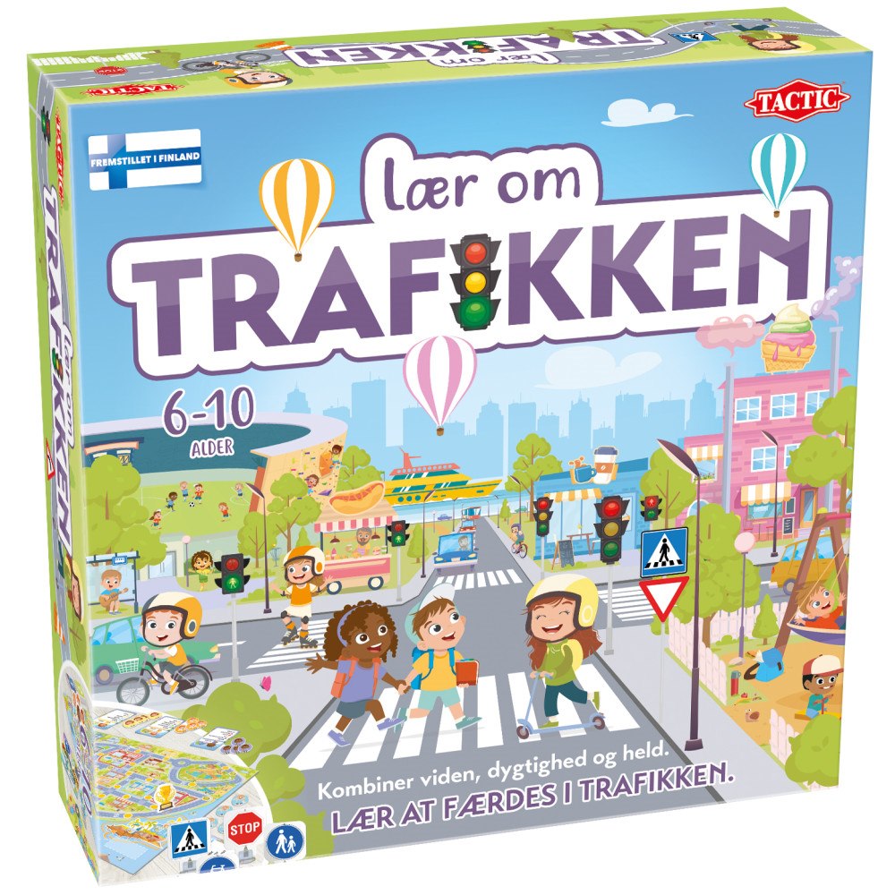 Tactic Games Tactic Games - Let´s learn Traffic Game (DK) (59752)