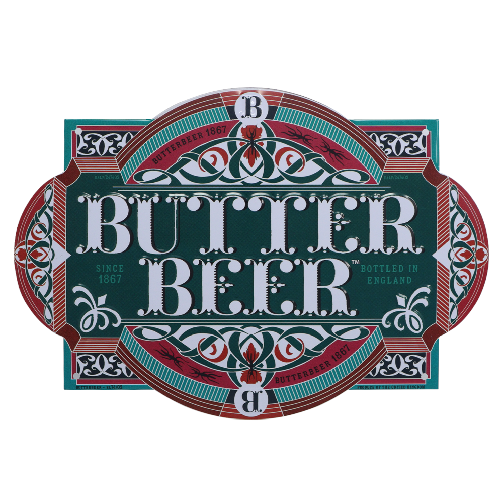 Fanatik Harry Potter Butterbeer Tin Sign