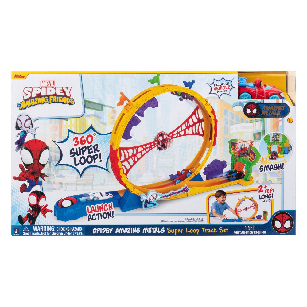 SPIDEY Spidey - Amazing Metals Super Loop Track Set (SNF0295)
