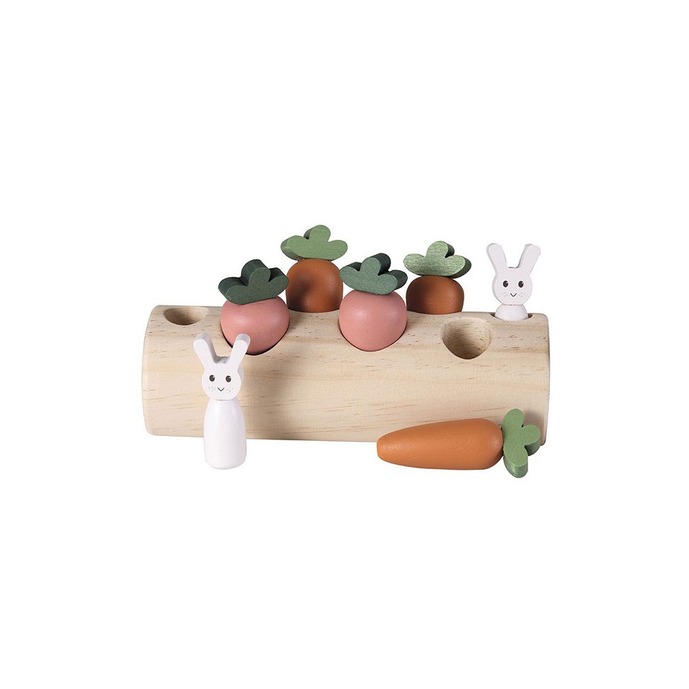 Egmont Toys Egmont Toys - Rabbit and Vegetables Log - (511120)
