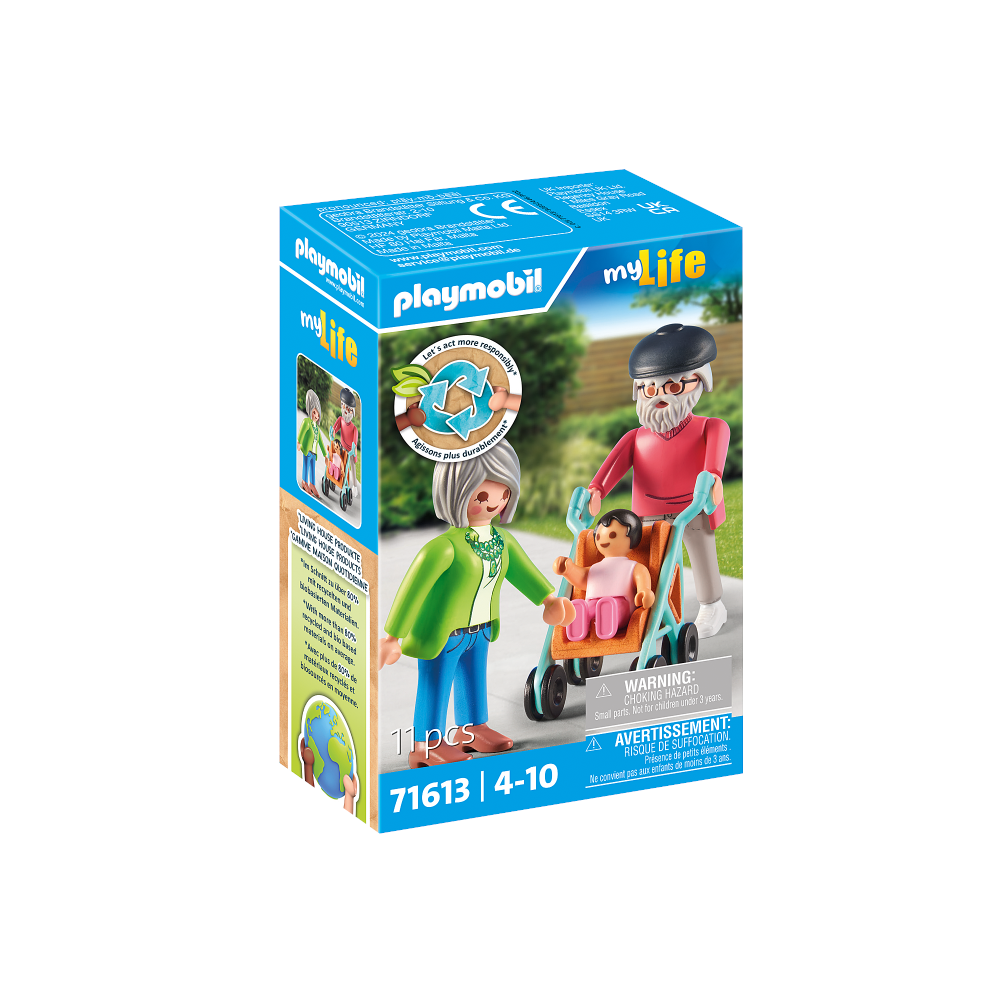 Playmobil Playmobil - Grandparents with Baby (71613)