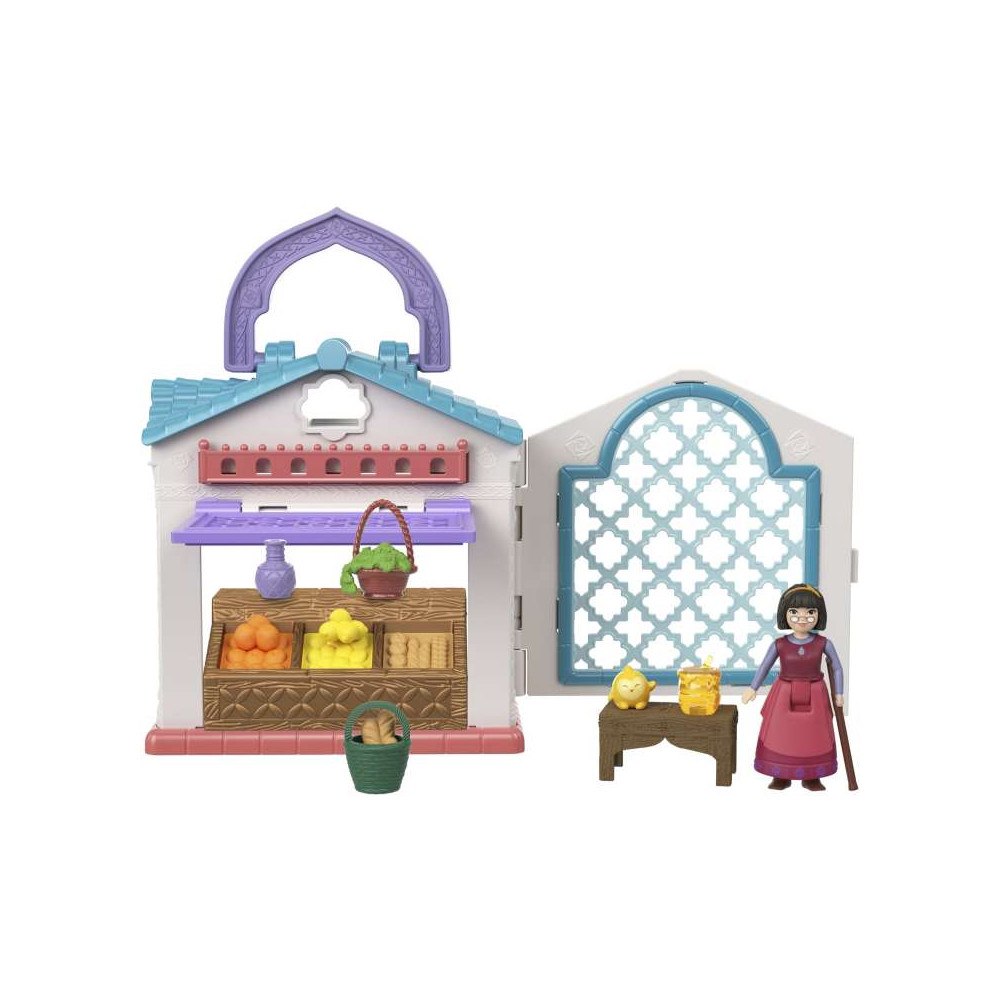 Disney Disney Wish - Mini Doll Playset - Dahlia’s Rosas Marketplace (HRH74)