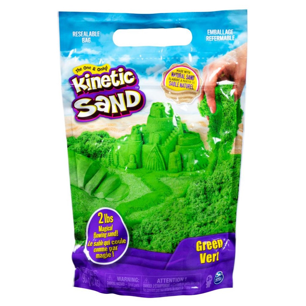 KINETIC SAND Kinetic Sand - Colour Bag 900g - Green (6047182)