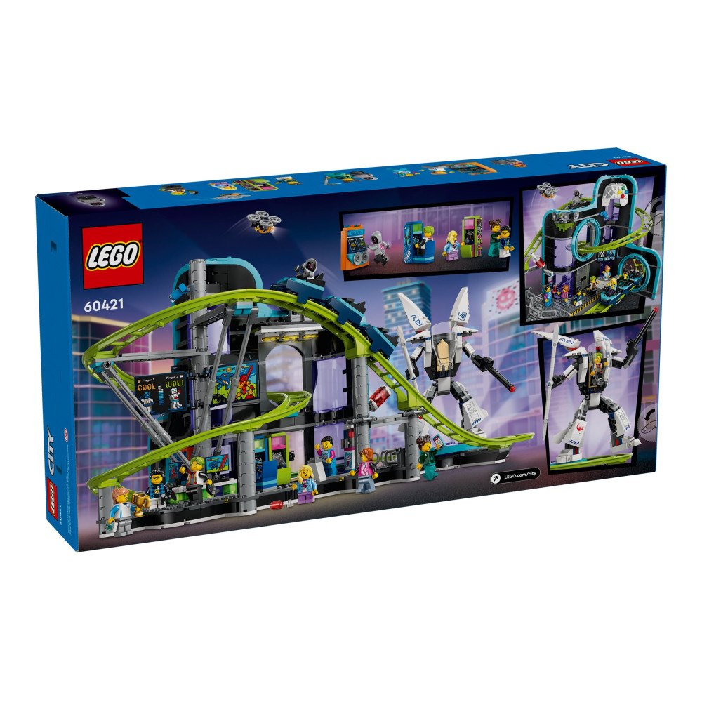 LEGO LEGO City 60421 - Robot World Berg- och Dalbana Park - byggsats