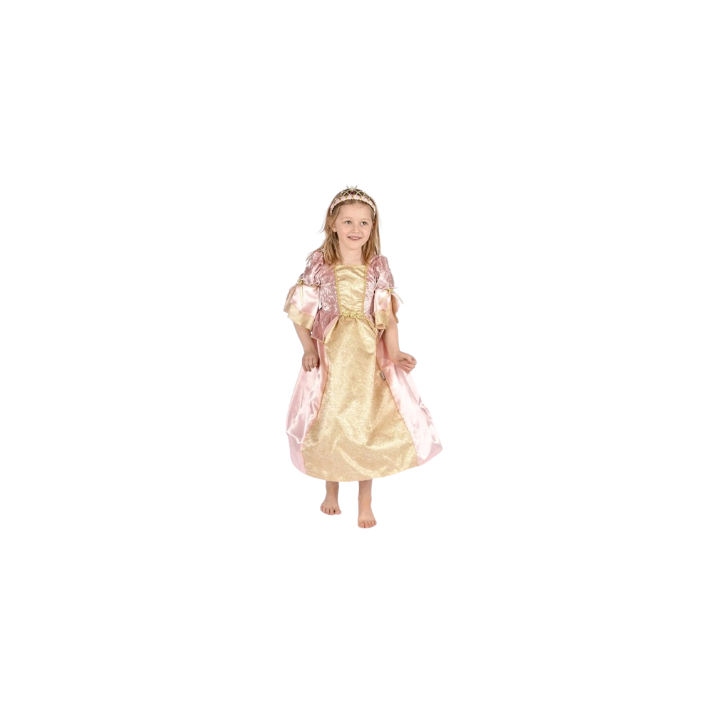 Den Goda Fen Den Goda Fen - Royal Princess Dress - Pink (122-128 cm) (F66601)