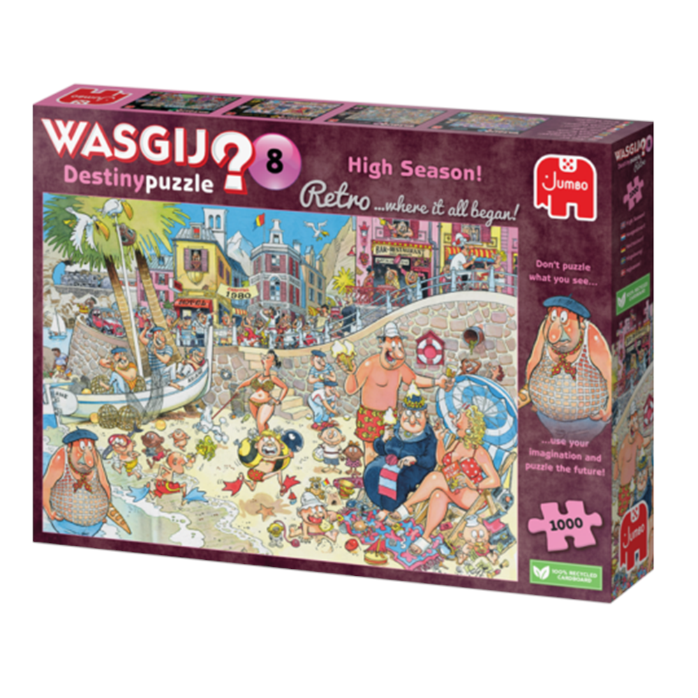 Wasgij Wasgij - Retro Destiny 8 (1000 pieces) (JUM01851)