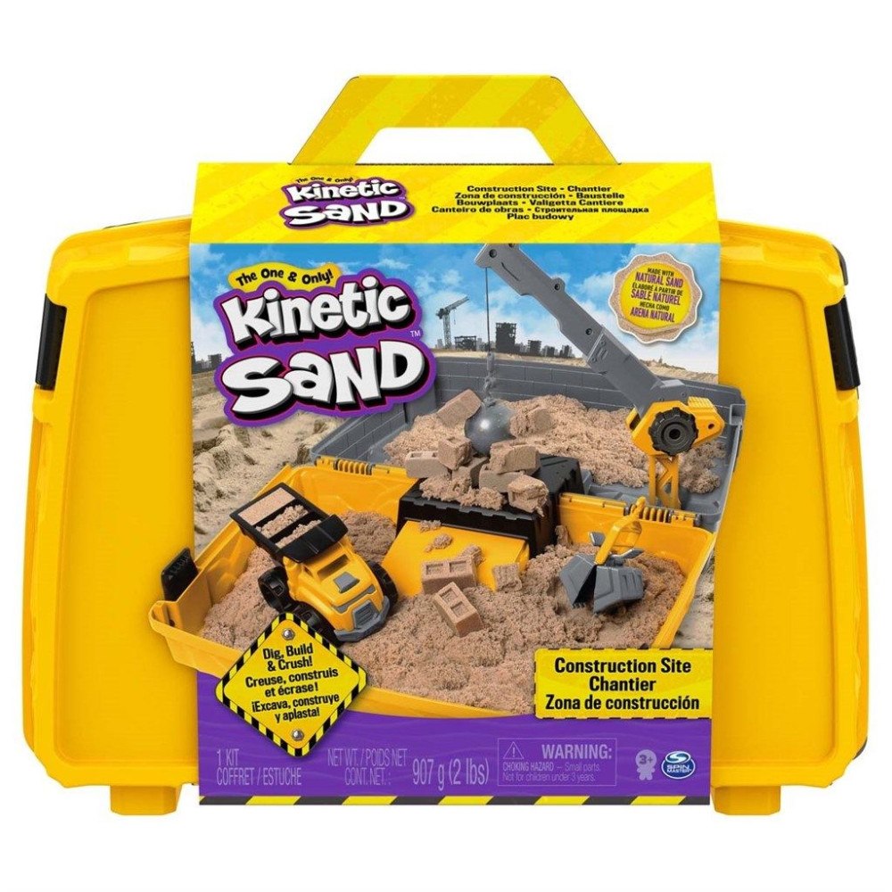 KINETIC SAND Kinetic Sand - Construction Folding Sandbox (6055877)