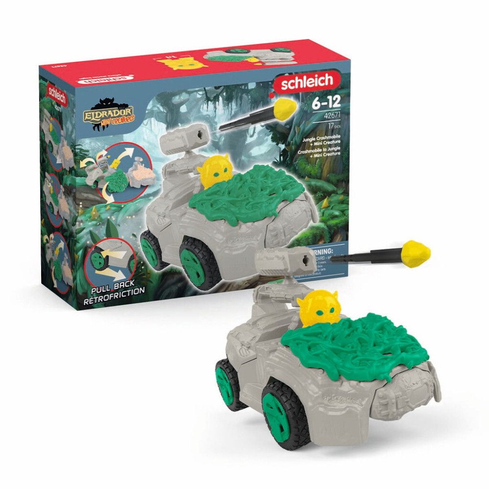 Schleich Schleich - Eldrador - Jungle CrashMobile with Mini Creature (42671)