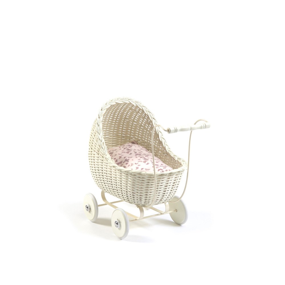 Smallstuff Smallstuff - Doll Stroller - Off White (51001-02)