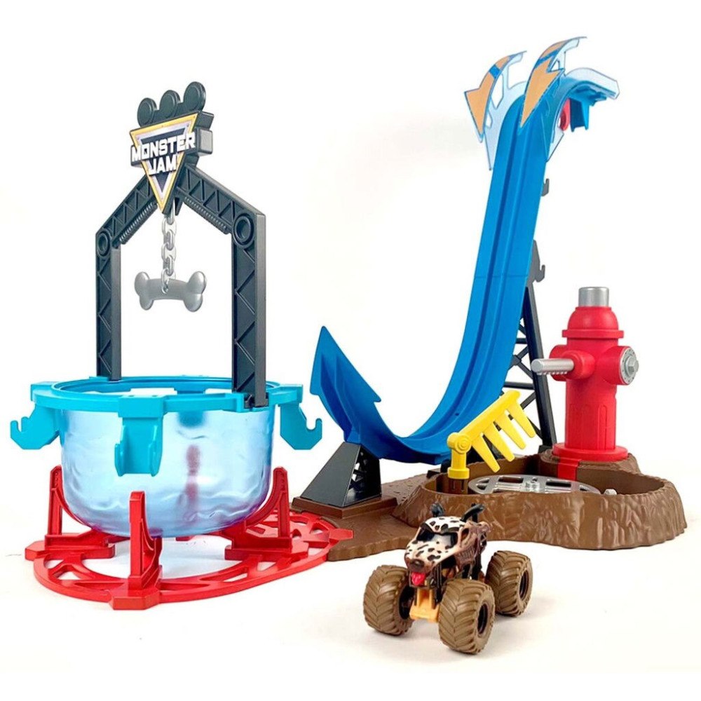 Monster Jam Monster Jam - 1:64 Mud Blasters Dunk Tank Playset - (6072014)
