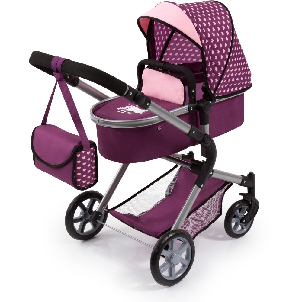 Bayer Bayer - Dolls Pram City Neo - Purple (18137AA)