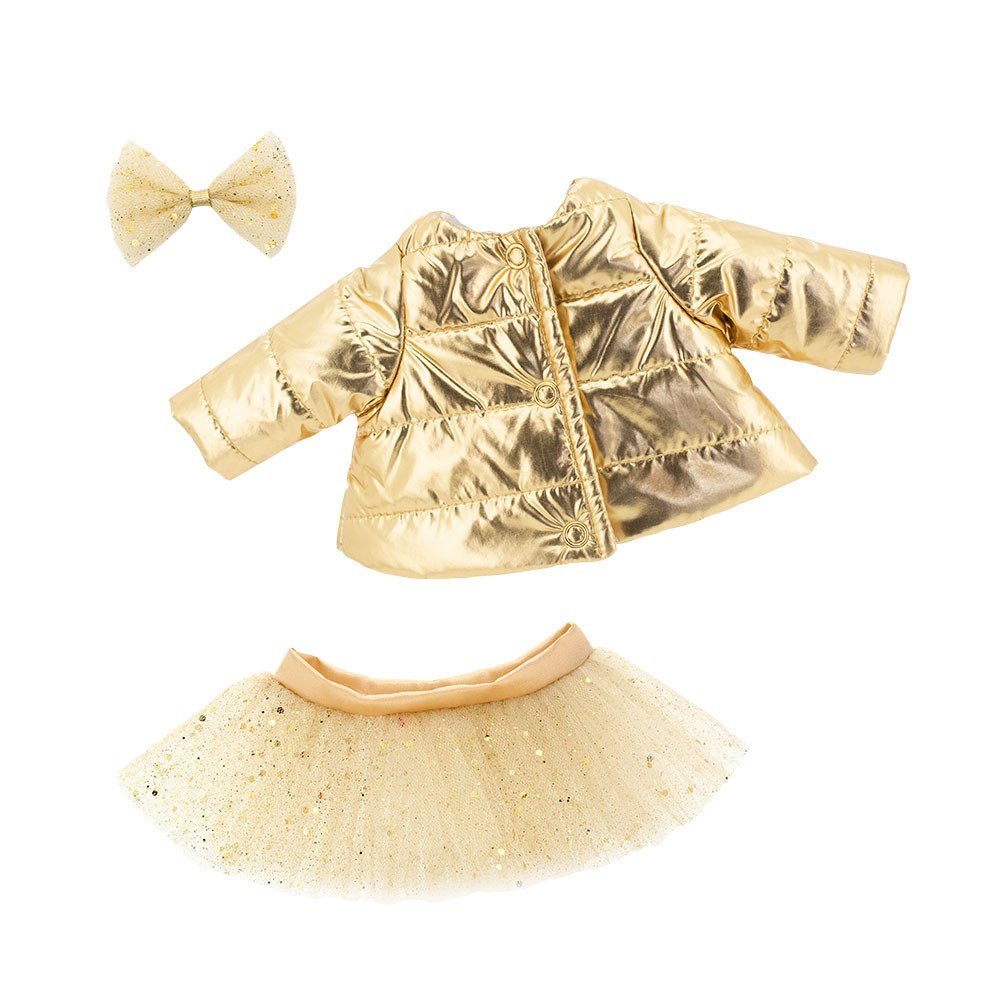 Lucky Doggy Lucky Doggy - Clothing Set: Golden Jacket - Gold