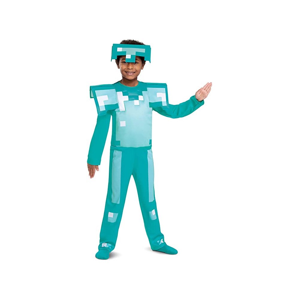 Disguise Disguise - Minecraft Costume - Diamond Armor (116 cm)